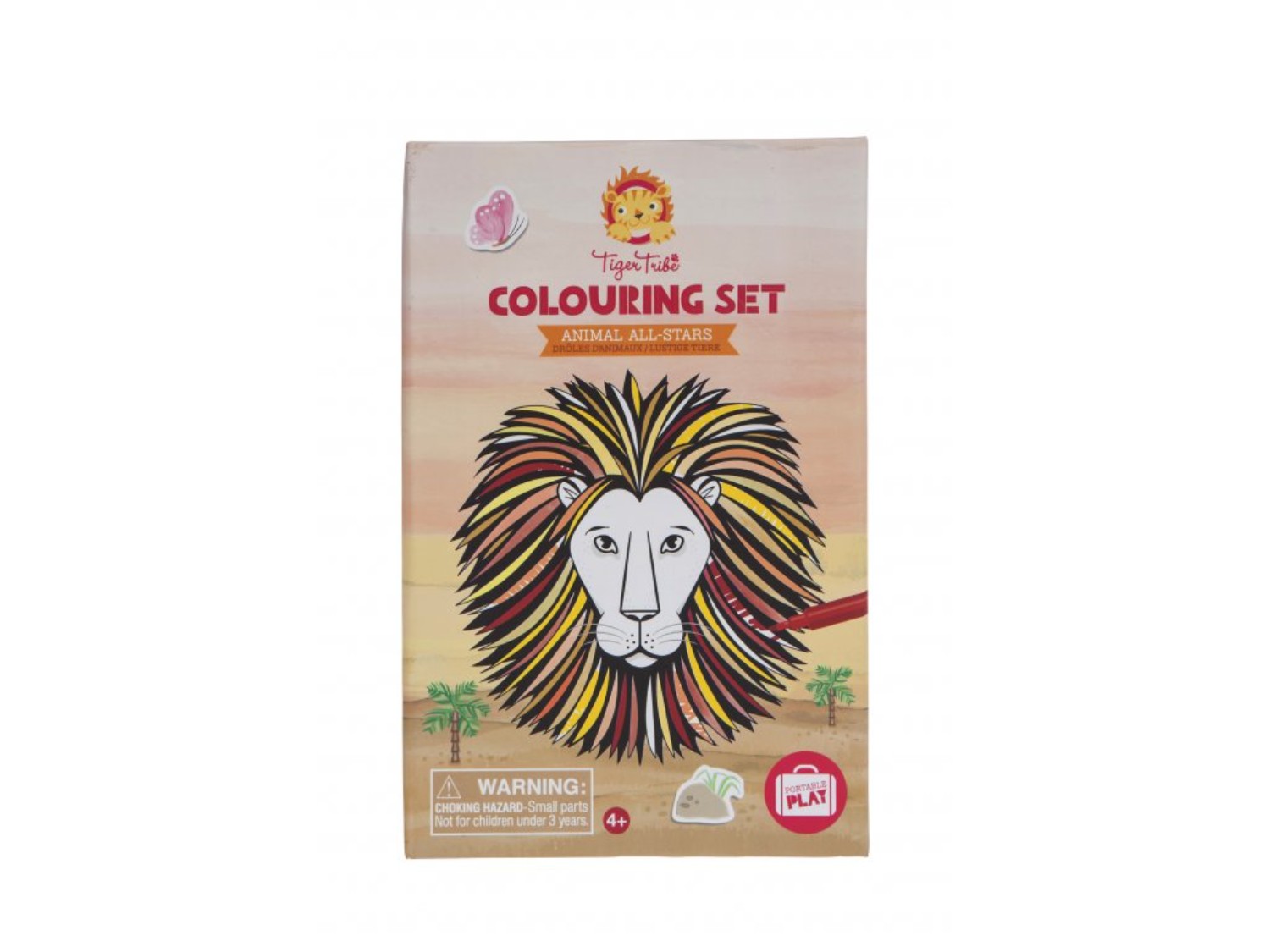 Tiger Tribe Colouring Set - Animals All-Stars