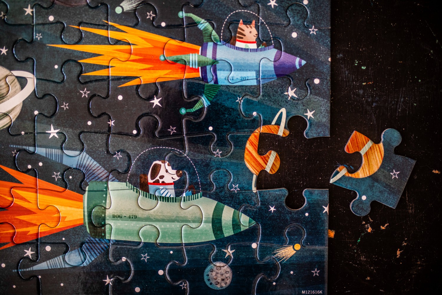 Mudpuppy Puzzle na cesty - Vesmír (36 dílků) (obrázek 4)