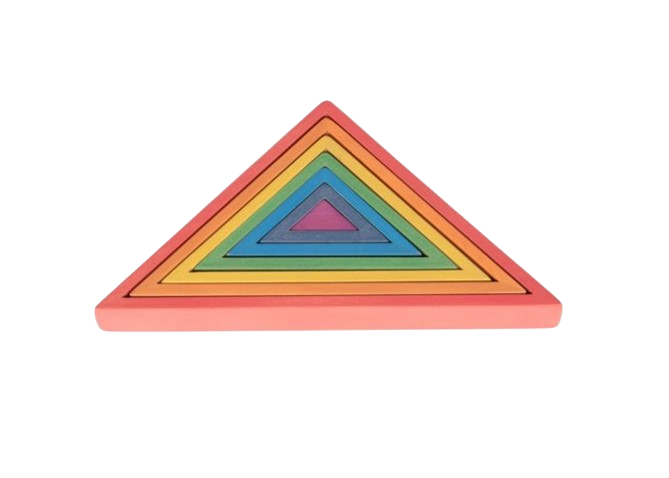 TickiT Duhový Architekt - Trojúhelníky