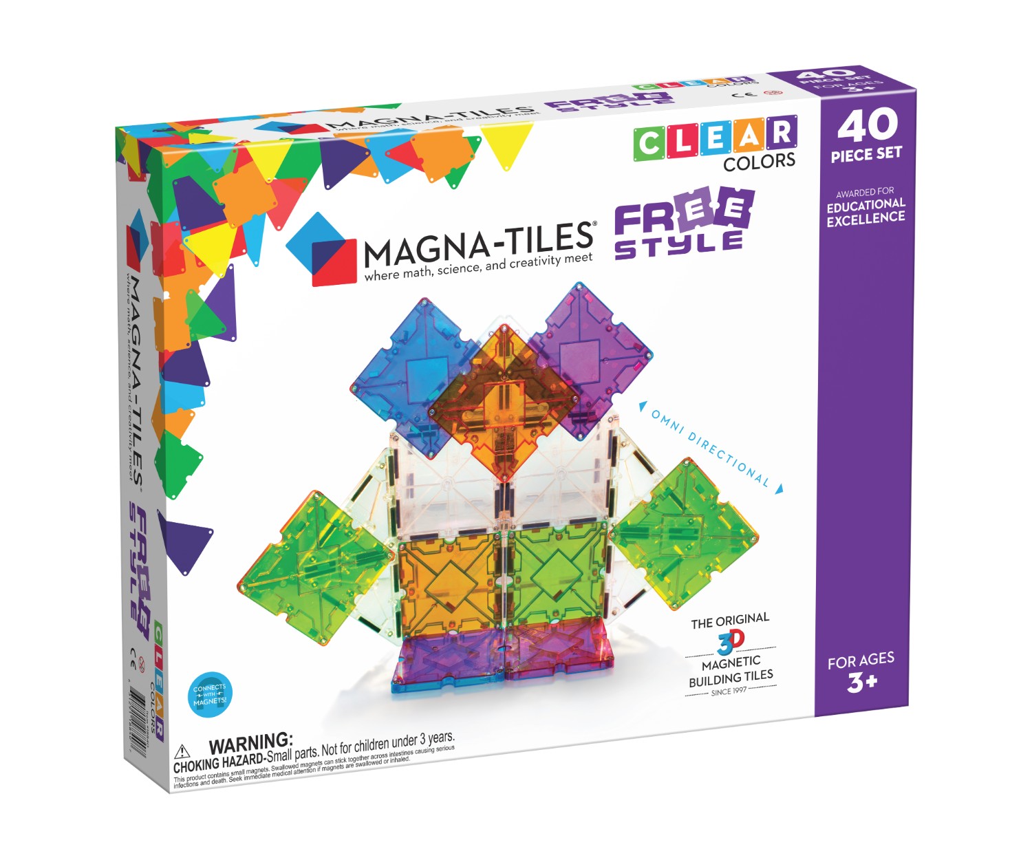 Valtech Magna Tiles - X FreeStyle (40ks)