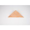 Přírodní panel trojuhelník (6 ks)