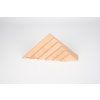 Přírodní panel trojuhelník (6 ks)