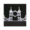 Magnetická stavebnice - PowerClix Frames Clear set (74ks)