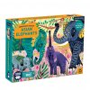 Puzzle - Sloni - Ohrožené druhy (300 ks) / Puzzle Asian Elephants Endangered Species (300 pc)