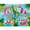 Puzzle mini truhla - Mořské panny (24 dílků)