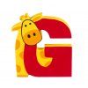 Písmeno - G / Alphabet Letter - G