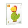 NUMBER PUZZLE DINOSAUR NEW PACKAGING 1
