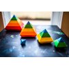 Vrstvící pyramida - Wedge-it set 2 kusů (30 ks) / Wedge-it - 2 colors in 1 (30 pc)