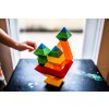 Stavebnice Wedge-it - Skládací pyramida set (30 dílků)