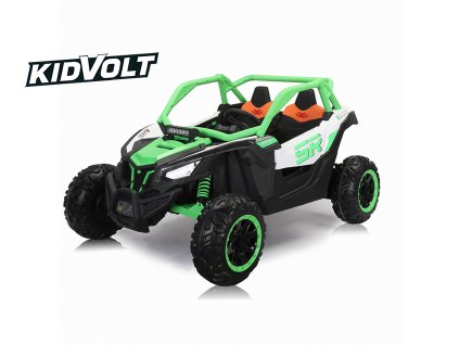 9121 5 detska elektricka buggy super 66 4x75w zelena