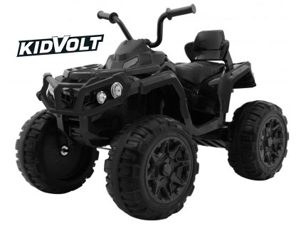 10693 detska elektricka ctyrkolka atv bez ovladace 2x45w cerna