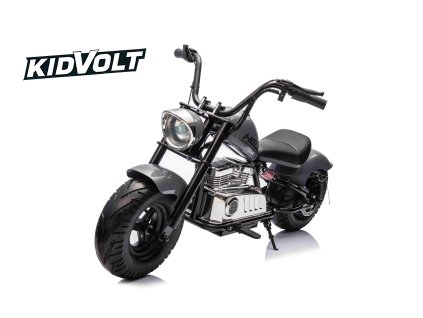 9202 detska elektricka motorka chopper warrior 350w cerna