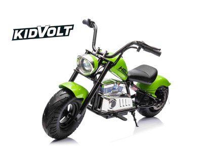9205 5 detska elektricka motorka chopper warrior 350w zelena