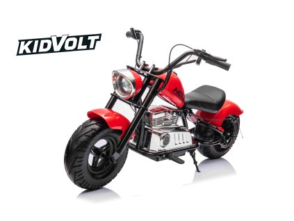 9187 5 detska elektricka motorka chopper warrior 350w cervena