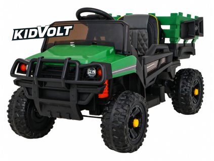 6662 detske elektricke auticko farmer pick up 2x35w zelena