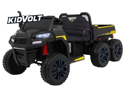 6665 detske elektricke auto farmer truck 4x35w cerna