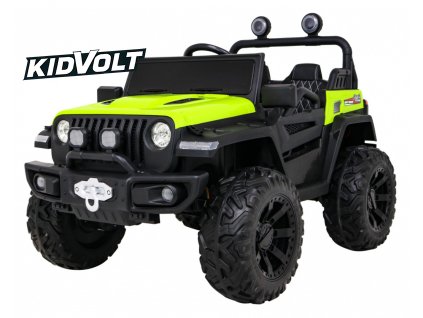 6929 detske elektricke auto master of terain zelena