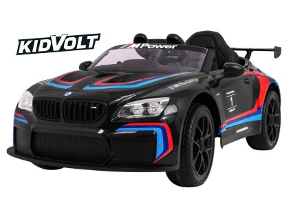 6428 detske sportovni elektricke bmw m6 gt3 cerna