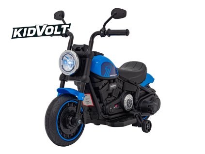 8447 5 detsky elektricky chopper motorka faster modra