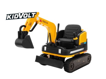 9868 detsky elektricky traktor bagr s lopatou