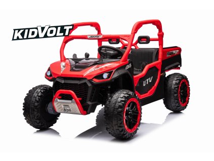 9112 4 elektricke auto buggy farmer truck plus cervena