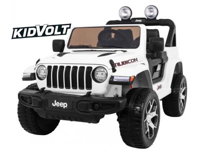 6821 elektricke auto pro deti jeep wrangler rubicon bila