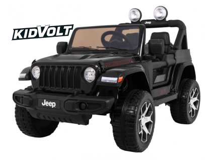 6824 elektricke auto pro deti jeep wrangler rubicon cerna