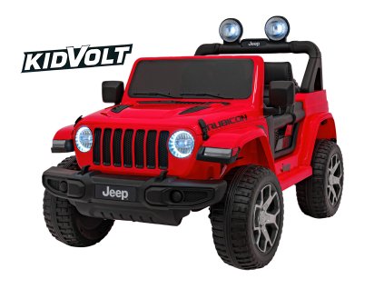 6827 4 elektricke auto pro deti jeep wrangler rubicon cervena