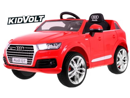 6218 audi q7 novy model 2x45w cervena