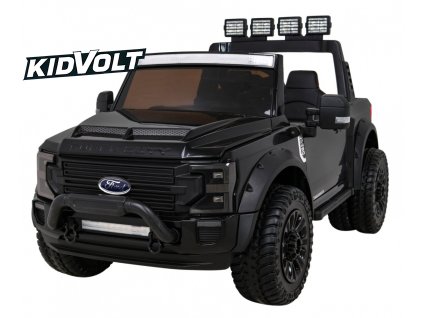 6716 detsky elektricky ford super duty 180w cerna