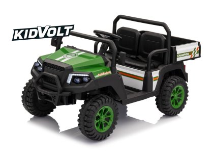 9538 13 detsky elektricky pick up champion 400w zelena