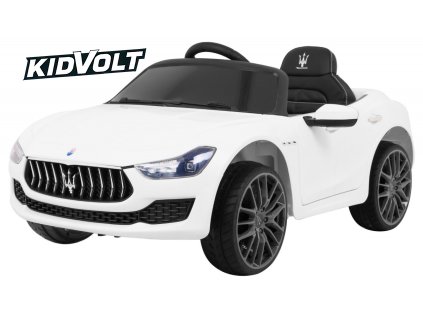 6914 maserati ghibli detske elektricke auto 7ah bila