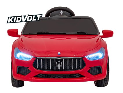 8588 maserati ghibli detske elektricke auto cervena