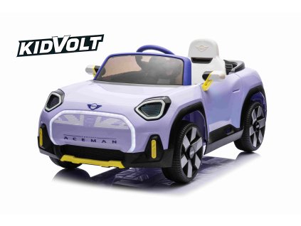 9262 6 mini concept aceman detske elektricke auticko fialova
