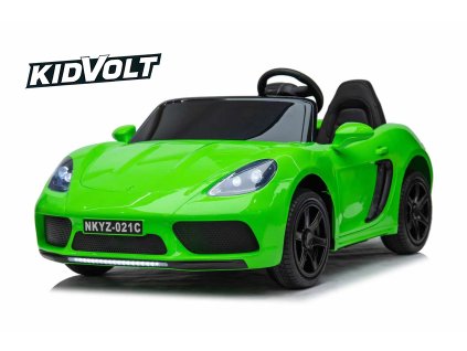 10678 sportovni auto perfecta nafukovaci kola zelena