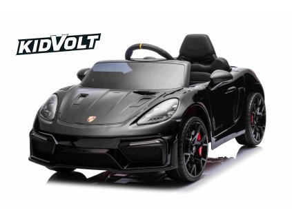 9295 detske elektricke porsche 718 spyder 2x45w mp4 panel cerna