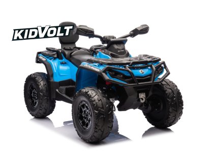 9394 10 detska ctyrkolka can am outlander 180w s dalkovym ovladacem modra