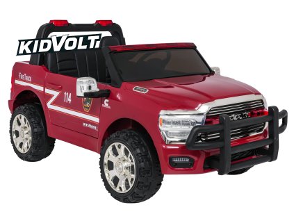 10636 2 elektricke auticko ram 3500 400w cervena hasici