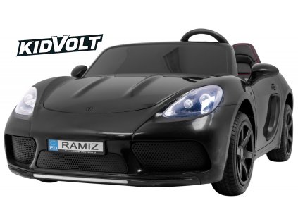 7430 sportovni auto perfecta nafukovaci kola cerna