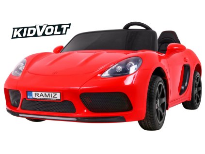 7433 sportovni auto perfecta nafukovaci kola cervena