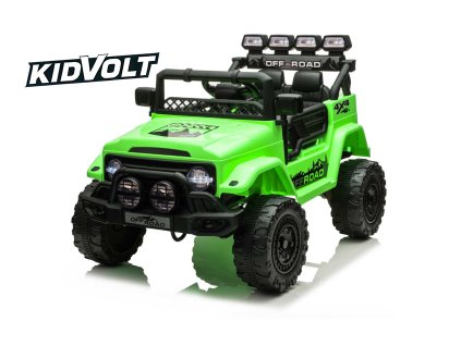 9235 terenni auto pro deti off road climber 110w zelena