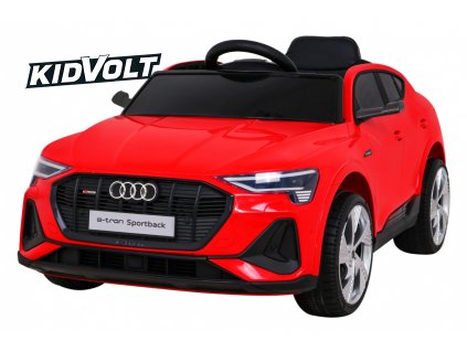 6206 detska elektricka audi e tron sportback 4x25w cervena