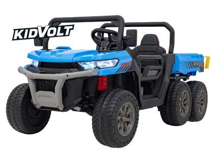 8974 4 elektricke auto buggy sestikolka 180w modra