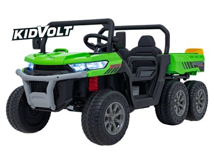 8977 2 elektricke auto buggy sestikolka 180w zelena