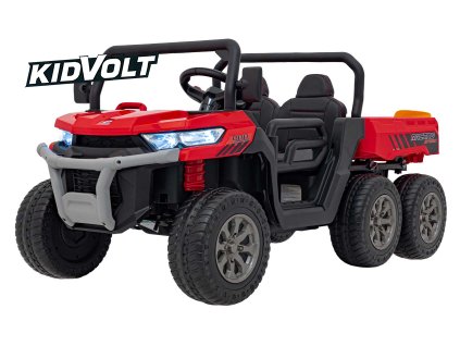 8980 4 elektricke auto buggy sestikolka 180w cervena