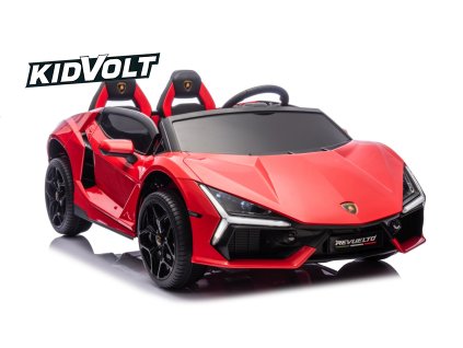 9745 2 detske elektricke lamborghini revuelto xl eva kola cervena