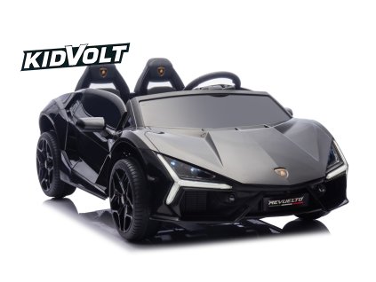 9790 3 detske elektricke lamborghini revuelto xl strong nafukovaci kola cerna