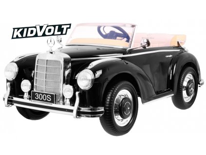 6974 elektricky retro mercedes 300s 2x35w lakovany cerna