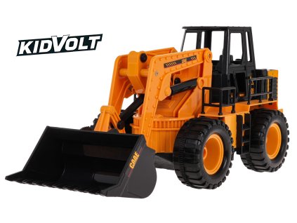11719 4 bagr bulldozer na dalkove ovladani efekt koure