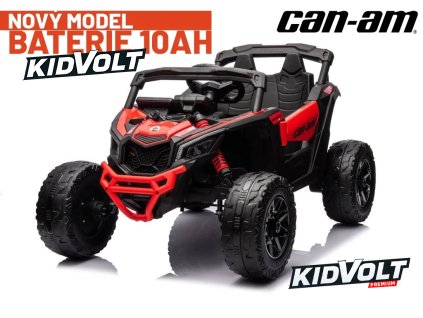 can am maverick 4x200w 10Ah cervena